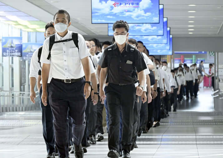 愛知県警察の捜査員