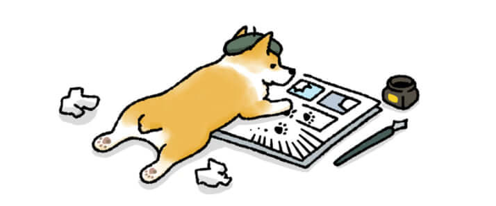 コーギーイラスト