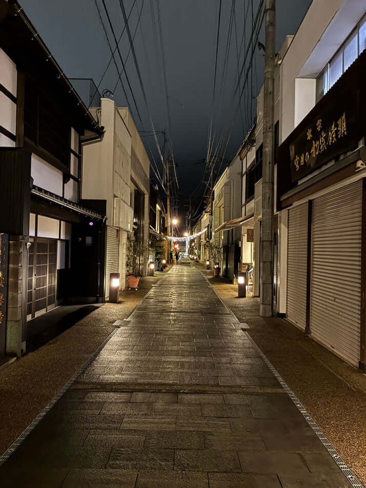 唐津市の街並み