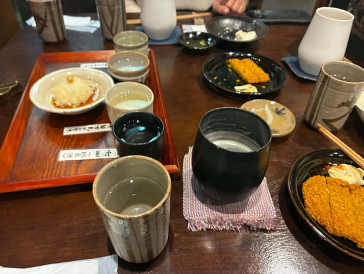 日本酒飲み比べセット