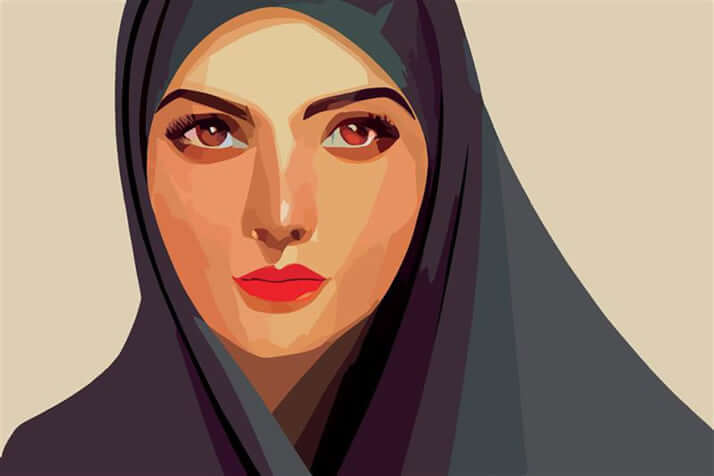 イスラム女性イメージ