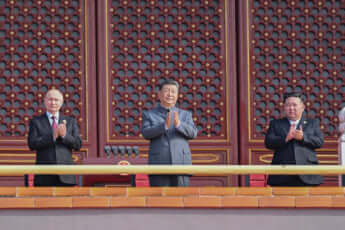 プーチン大統領、習近平国家主席、金正恩総書記