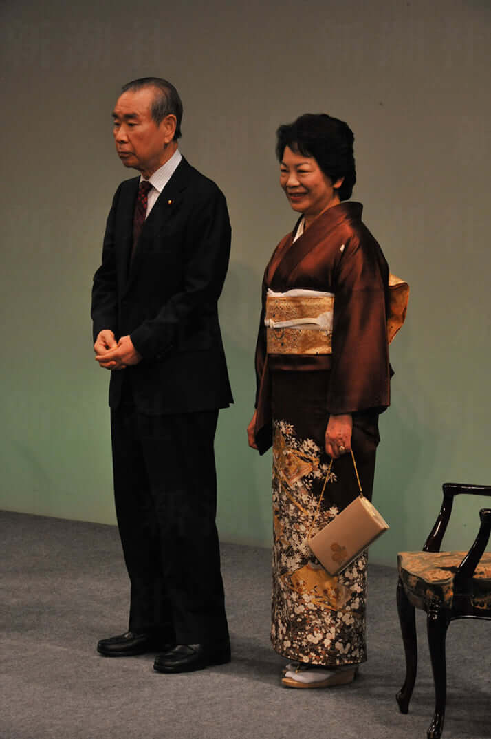 羽田孜夫妻
