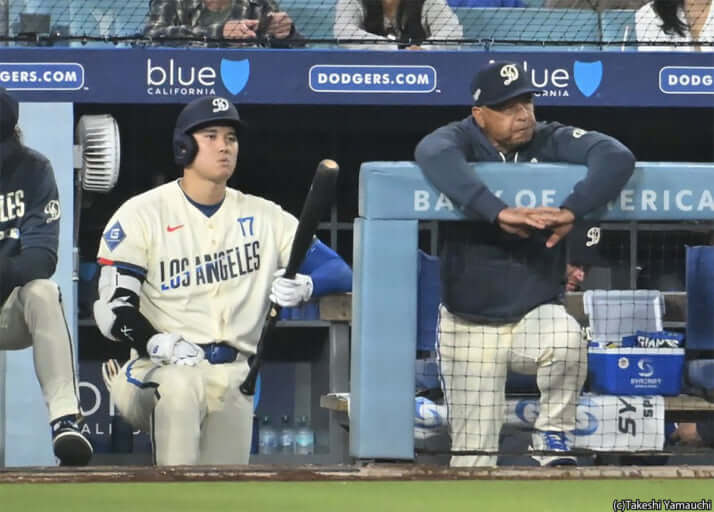 大谷翔平、デーブ・ロバーツ