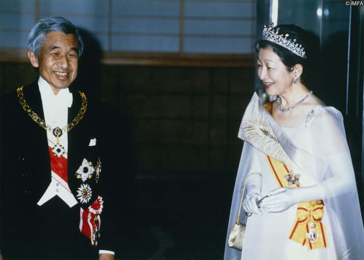 上皇陛下、美智子さま