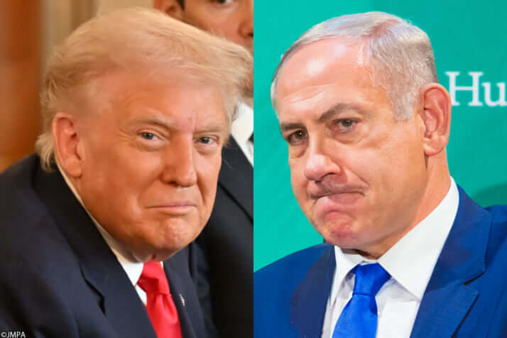 ドナルド・トランプ、ベンヤミン・ネタニヤフ