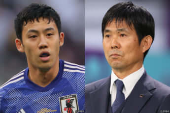 遠藤航、森保一