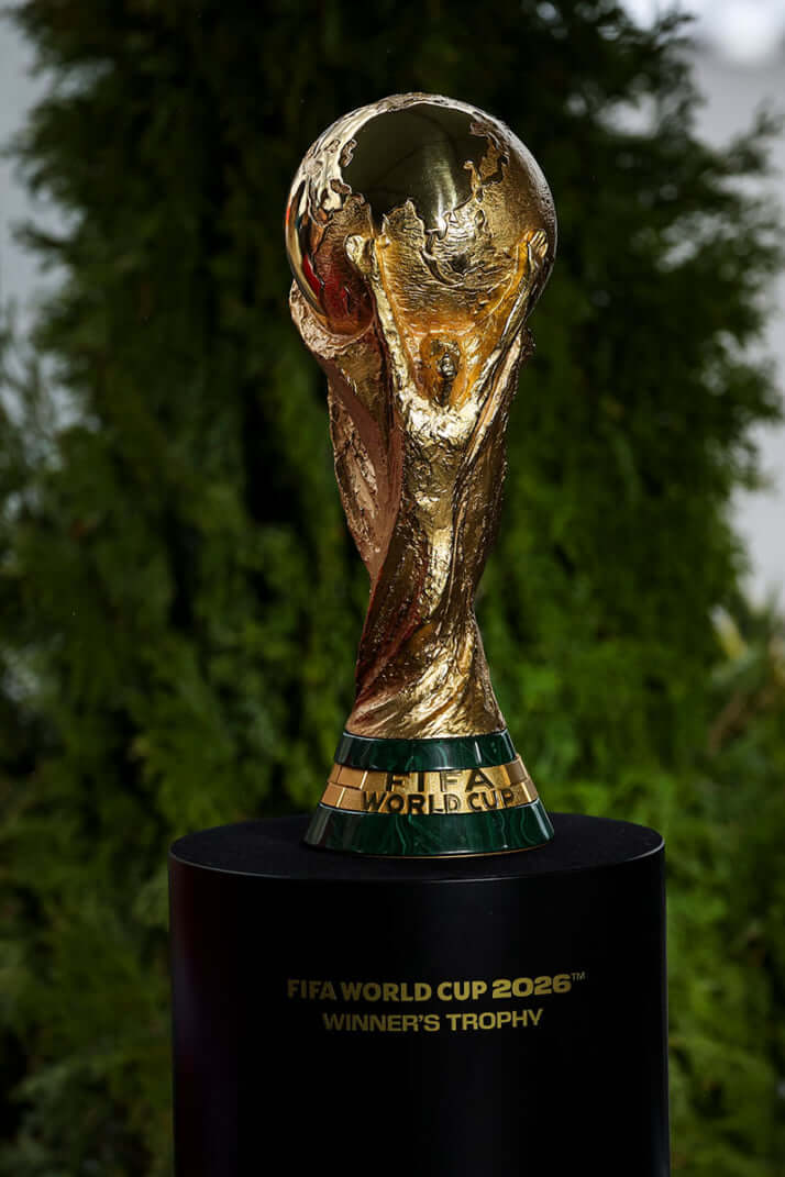 2026FIFA W杯の優勝トロフィー