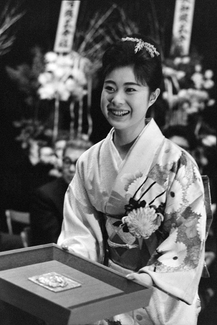 中村玉緒、勝新太郎
