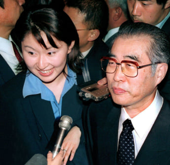 小渕優子、小渕恵三