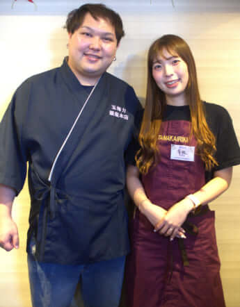 河邉佑太郎さん、大高有佐さん