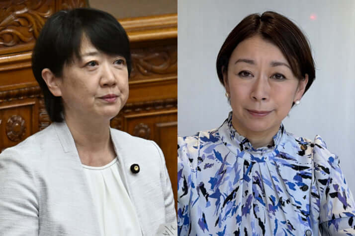 青木愛、山尾志桜里