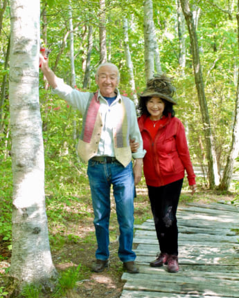 二階堂有希子、柳生博