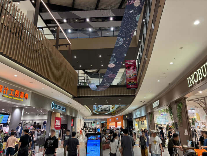 桂川駅前のイオンモール