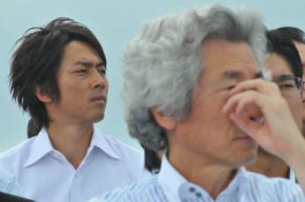 小泉進次郎、小泉純一郎