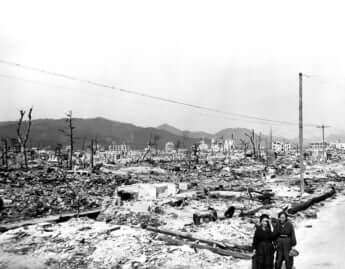 原爆投下後の広島