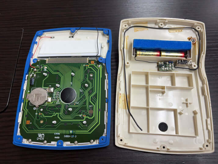 盗聴器が入った電卓