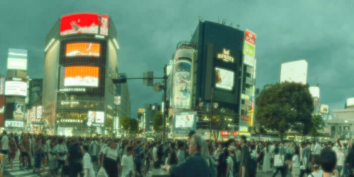 スクランブル交差点