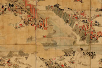 大坂冬の陣図屏風