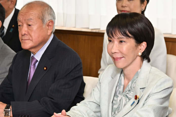 鈴木俊一、高市早苗