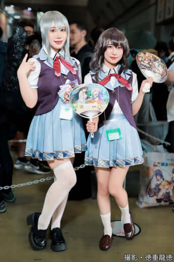 鳥海かうさん、もちりすさん