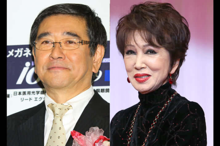 石坂浩二、浅丘ルリ子