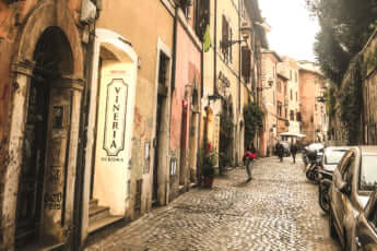 イタリア・ローマの街並み