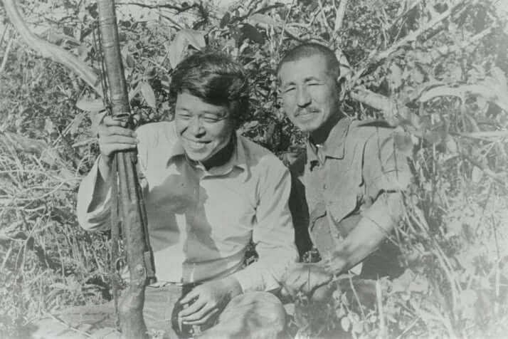 鈴木紀夫さん、小野田寛郎さん