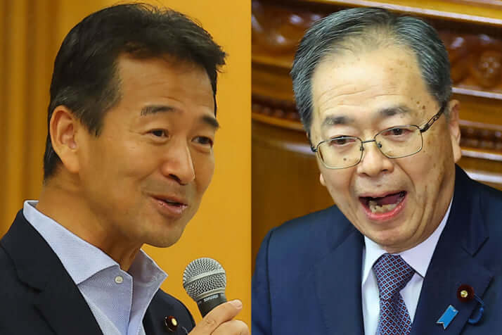 岡本三成、斉藤鉄夫