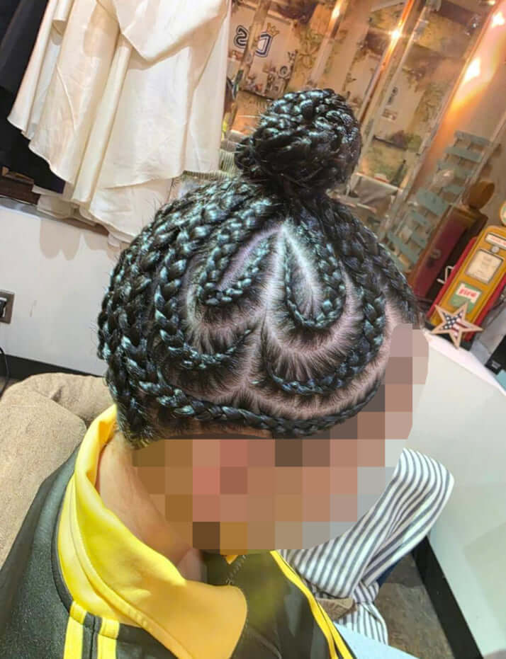 だんじり編み込み3